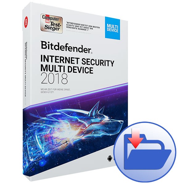 Bitdefender Internet Security 3 PC 1 Jahr ESD