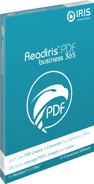 IRIS Readiris PDF Business 365 1U-1Ja. Win ESD
