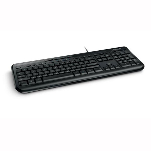 MS Keyboard Wired 600 USB black (DE)