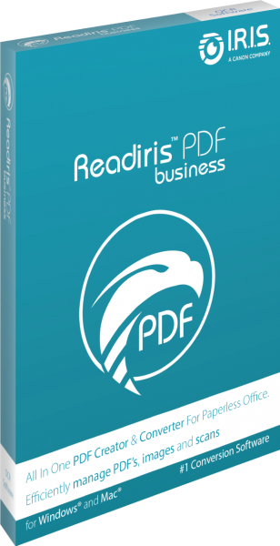 IRIS Readiris PDF 23 Business 1U. Win ESD