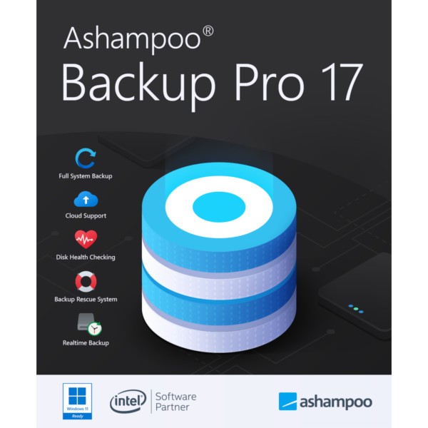 Ashampoo Backup Pro 17 - 1 PC Vollv. ESD